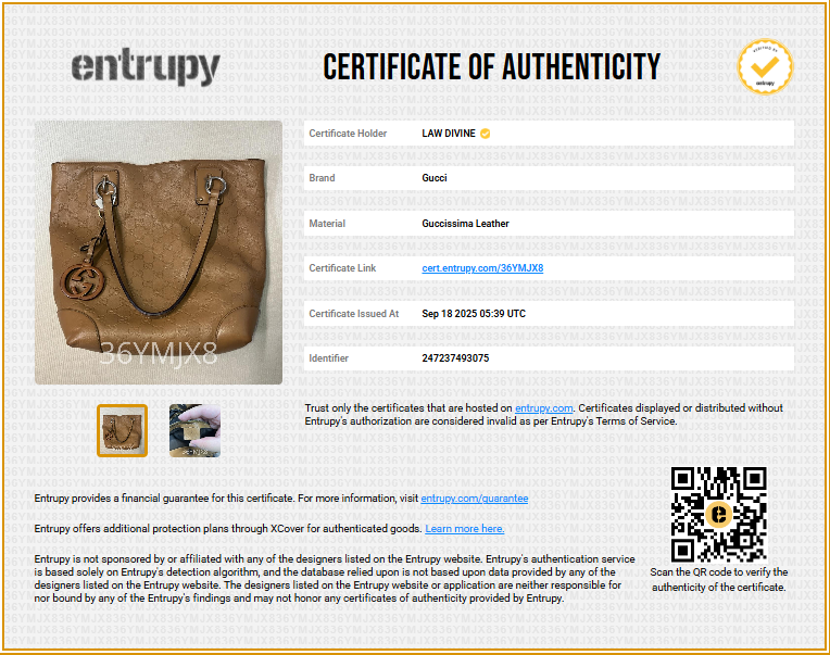 Charm Tote GG Leather Medium