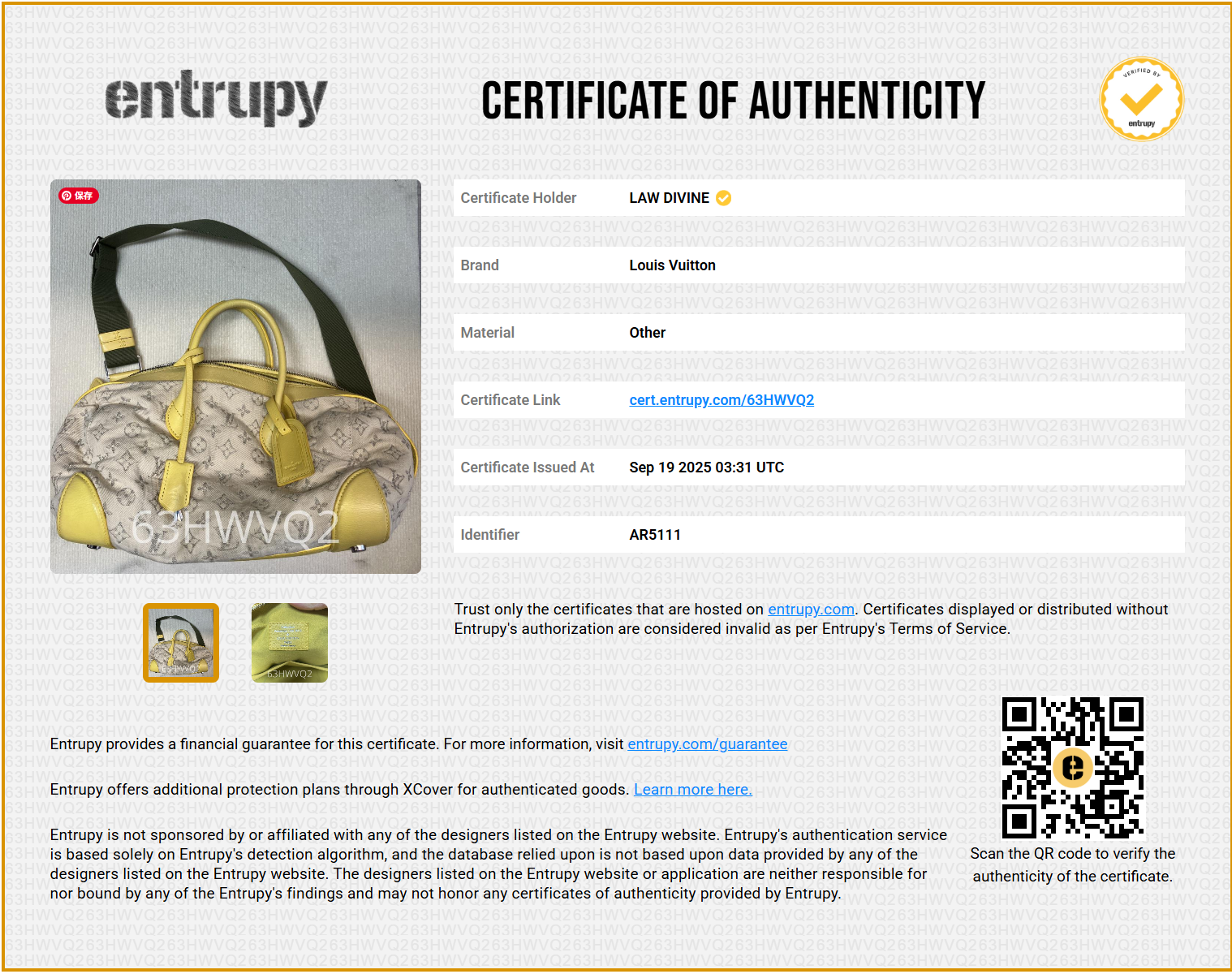 Round Speedy Bag Monogram Denim