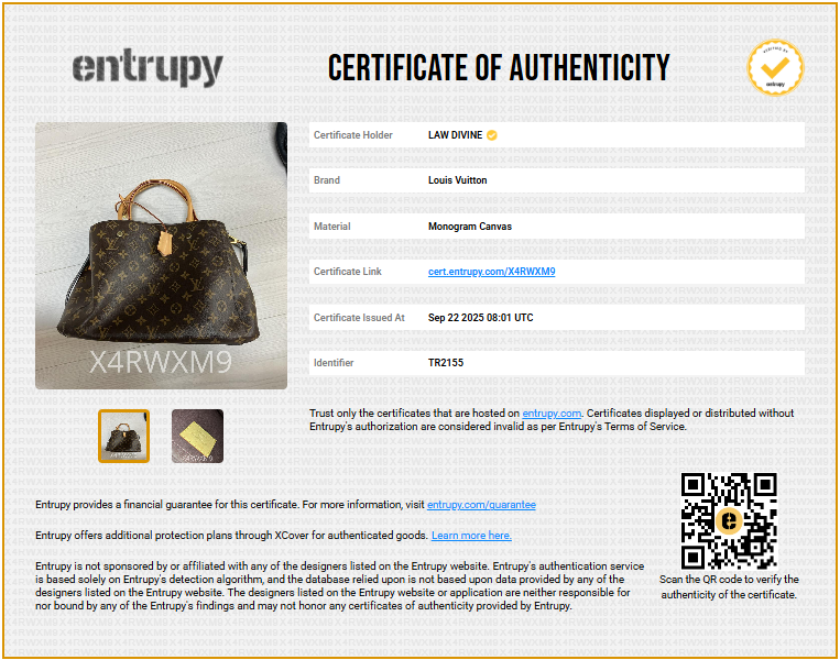 Montaigne Handbag Monogram Canvas MM