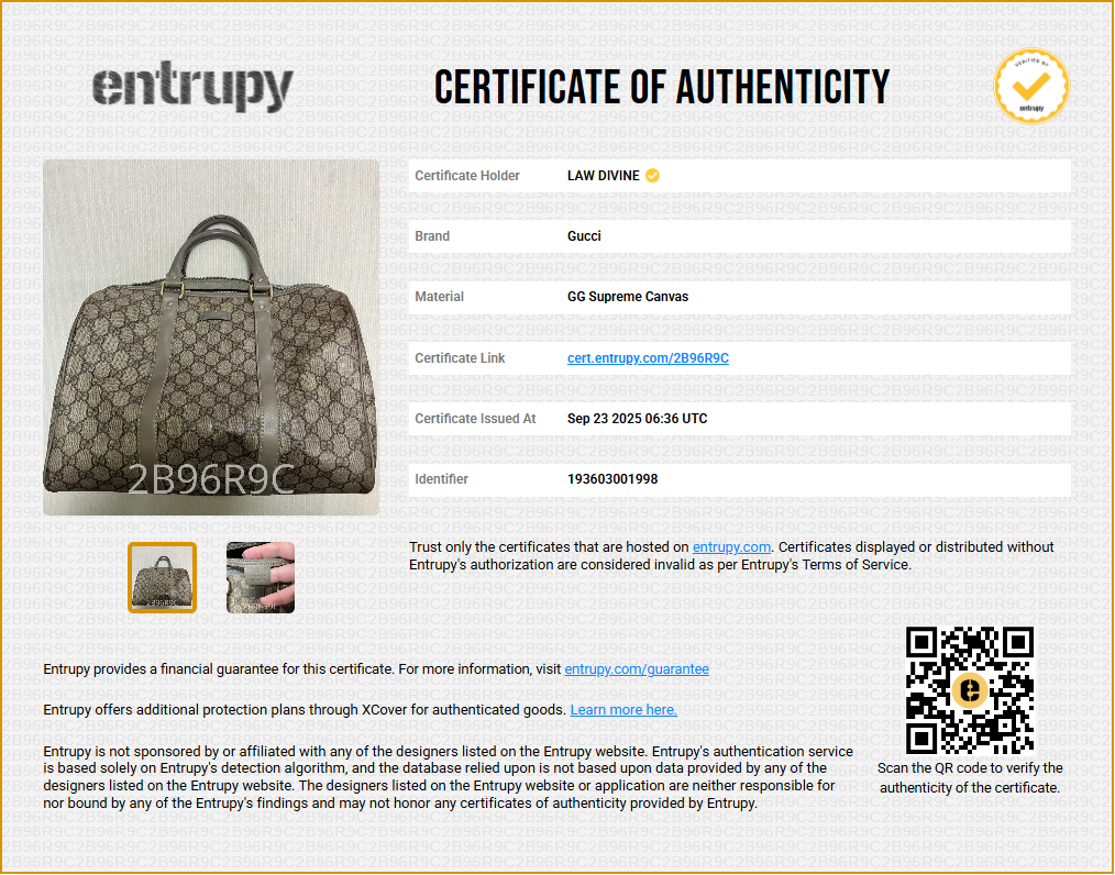 Joy Boston Bag GG Coated Canvas Medium