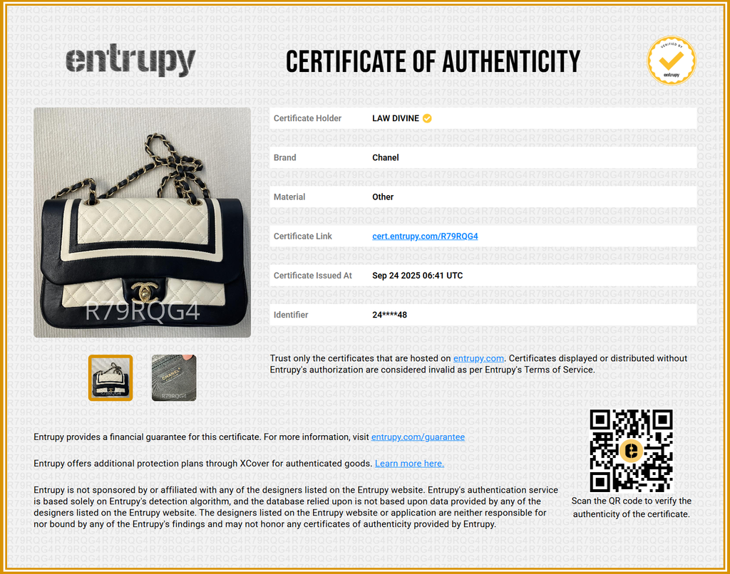 Paris-Cosmopolite Textured CC Flap Bag Quilted Leather Bicolor