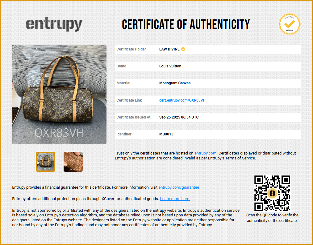 Monogram Papillon 26