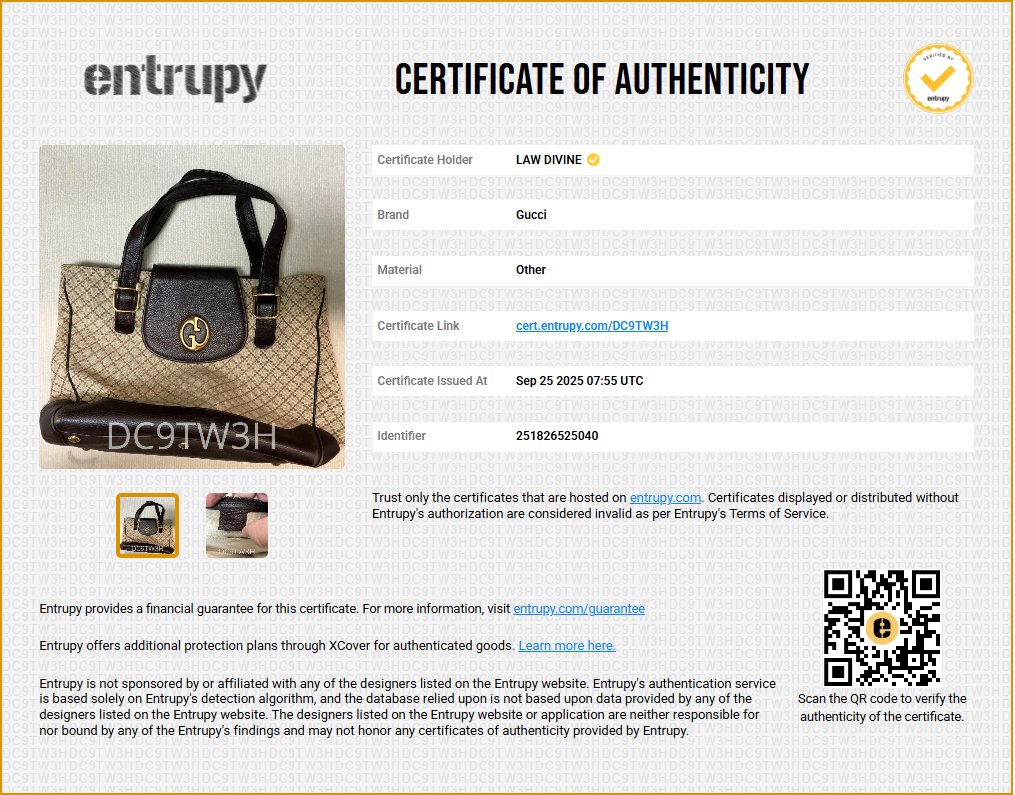 1973 Tote Diamante Canvas and Leather Medium