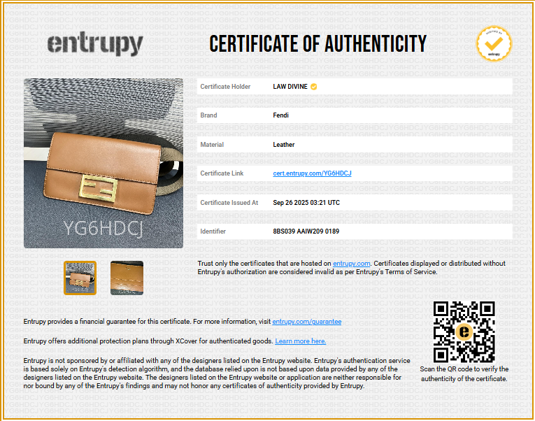 Duo Baguette Crossbody Bag Leather Small