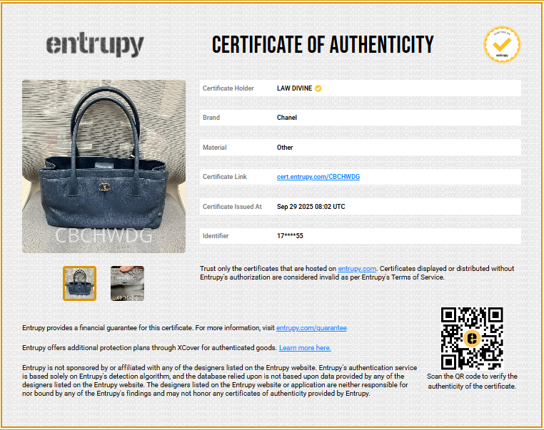 Cerf Executive Tote NM Caviar Medium