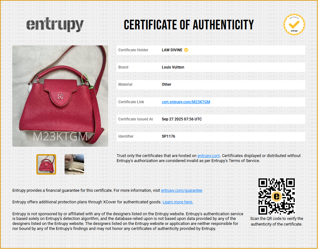 Capucines leather handbag