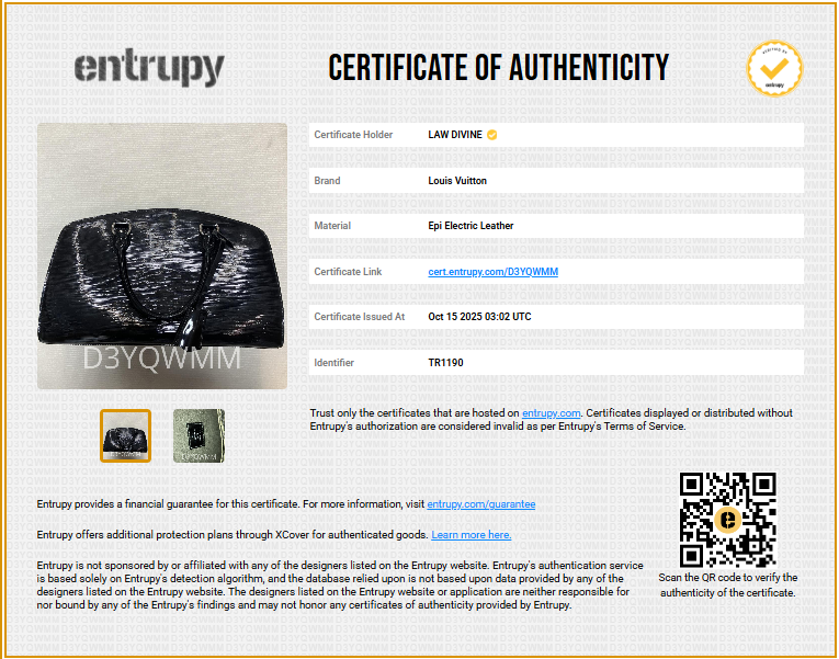 Pont Neuf NM Handbag Electric Epi Leather PM