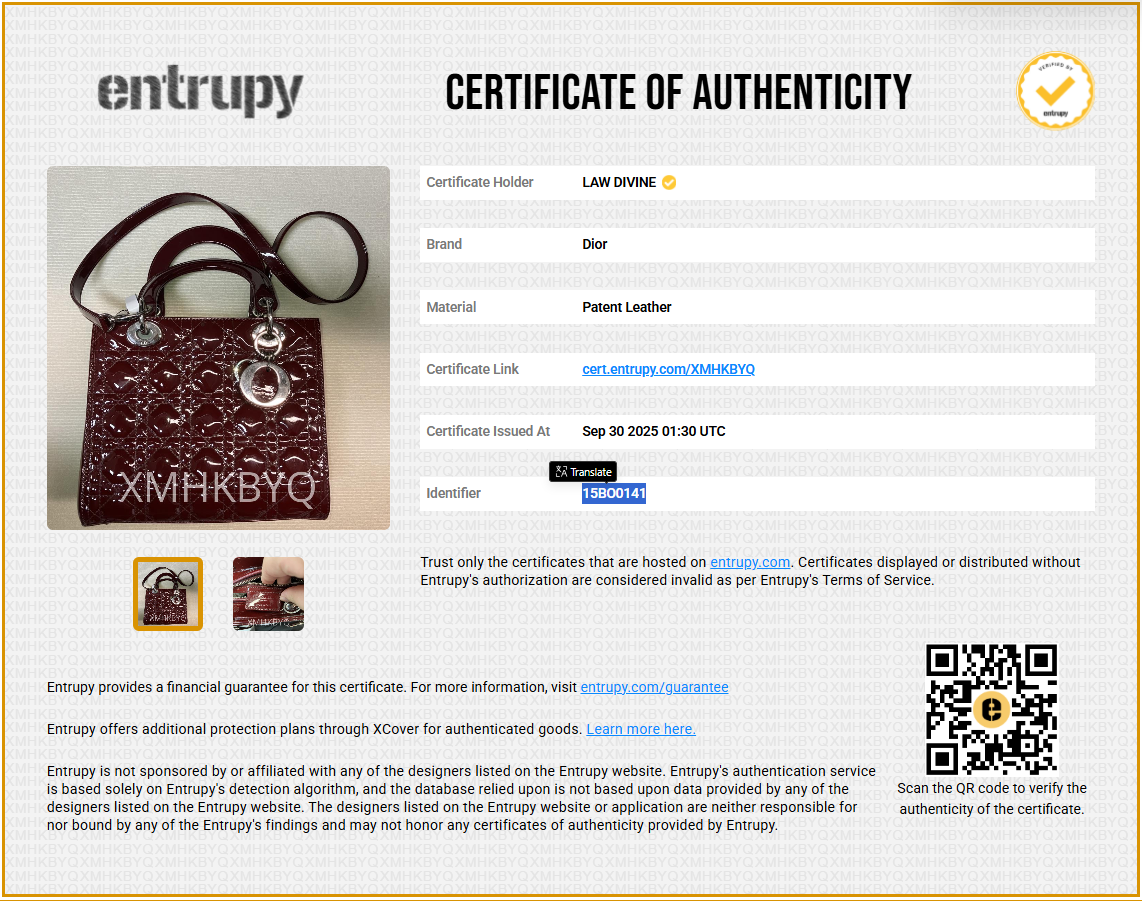 Lady Dior Bag Cannage Quilt Patent Medium