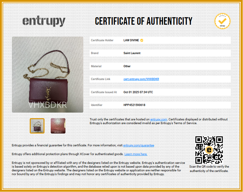 Red Leather Chain Bag