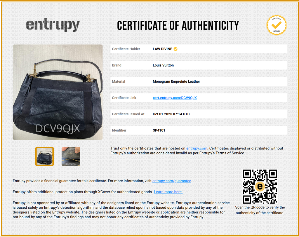 Audacieuse Handbag Monogram Empreinte Leather MM gisel