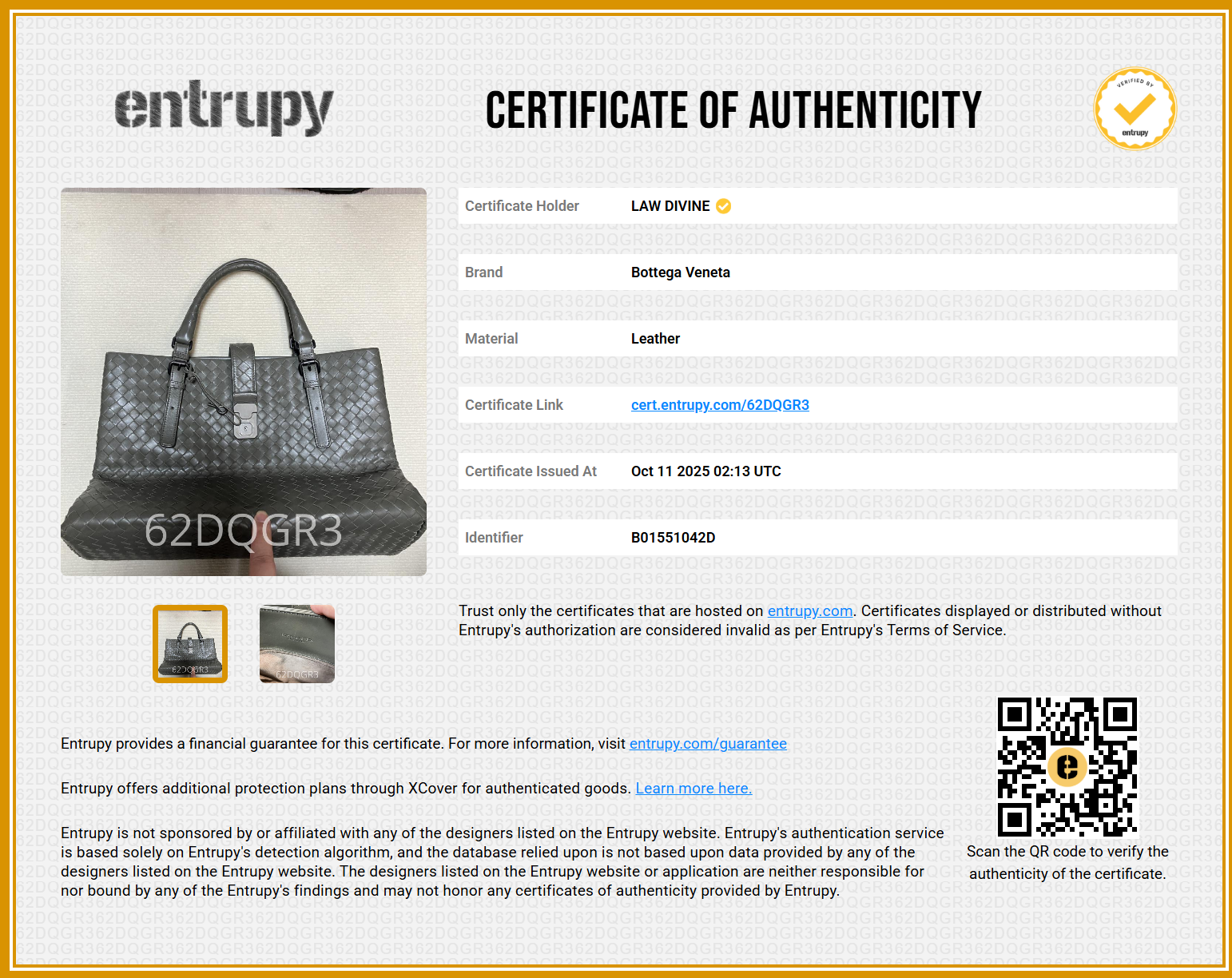 Intrecciato Medium Roma Bag