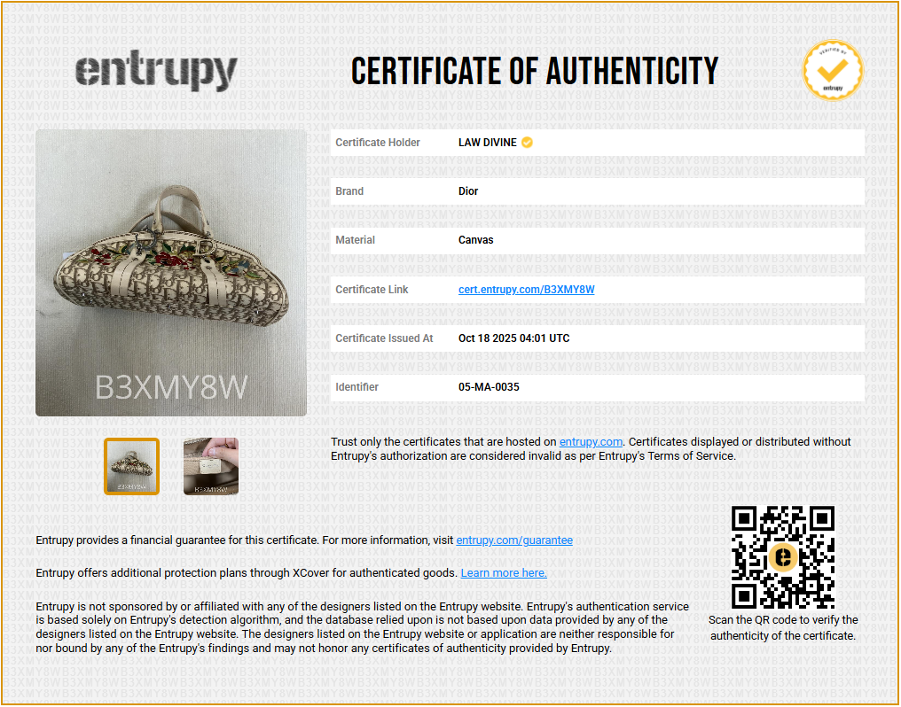 Embroidered Diorissimo Bowler Bag TWINS B11632