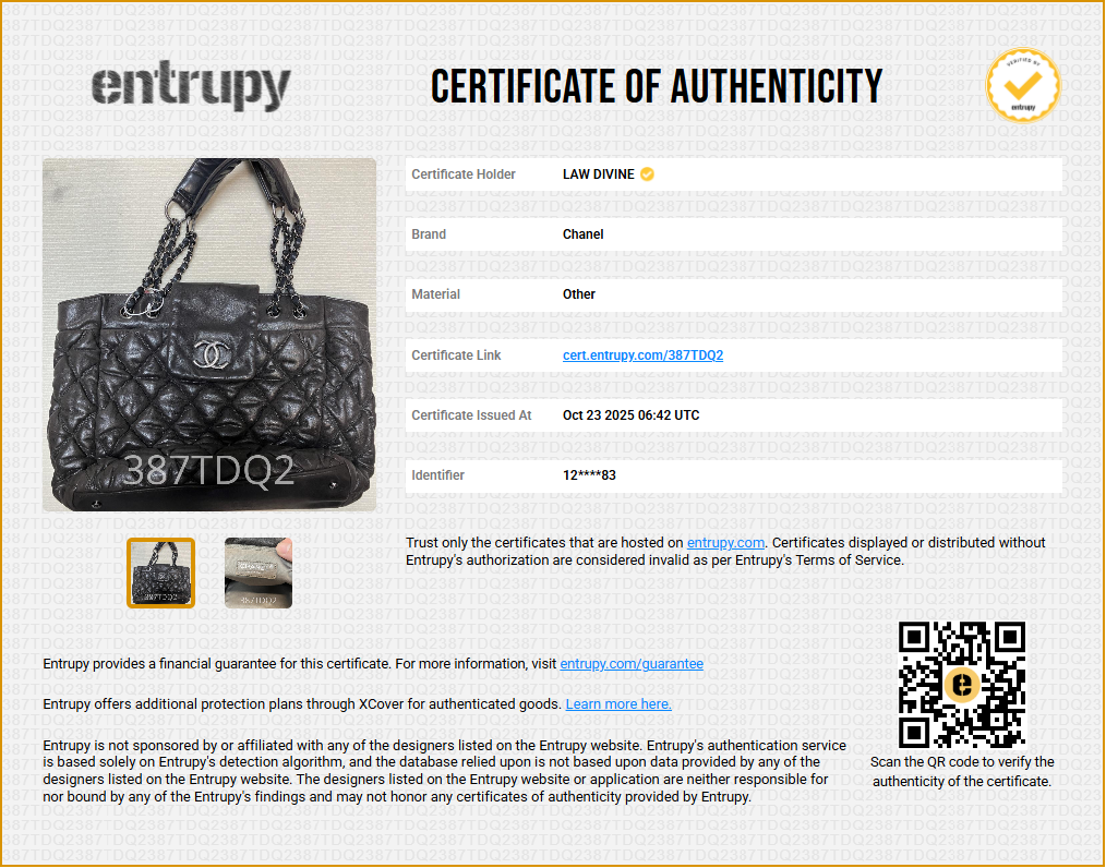 ChanelLarge Bubble Quilt Tote