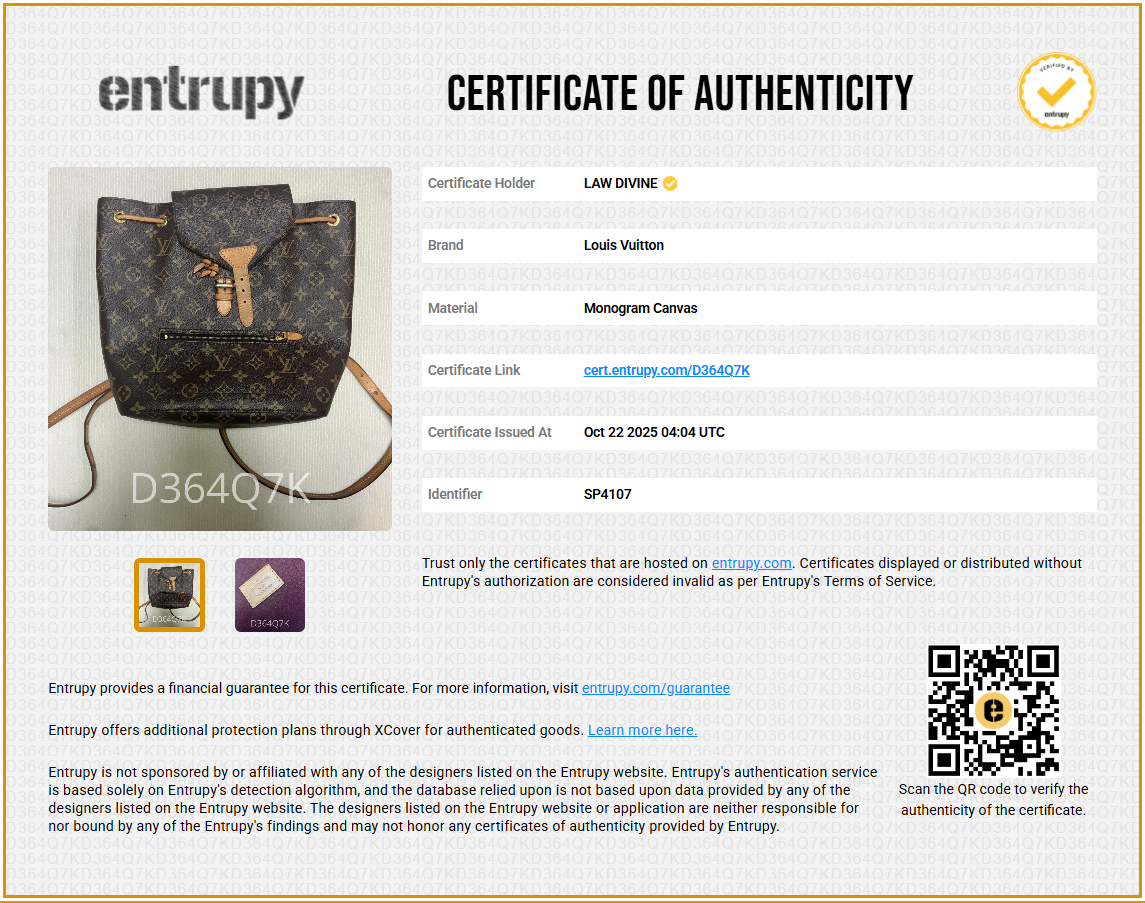 Monogram Montsouris NM Backpack