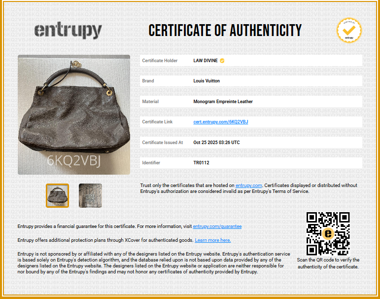 Artsy Handbag Monogram Empreinte Leather MM