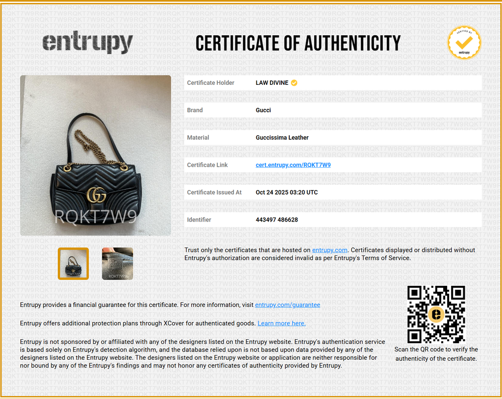 Black Quilted Leather Marmont Small Matelasse Shoulder Bag