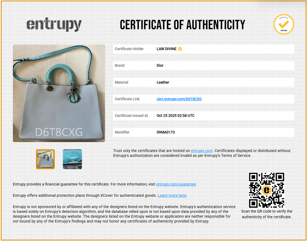 Leather Diorissimo Large