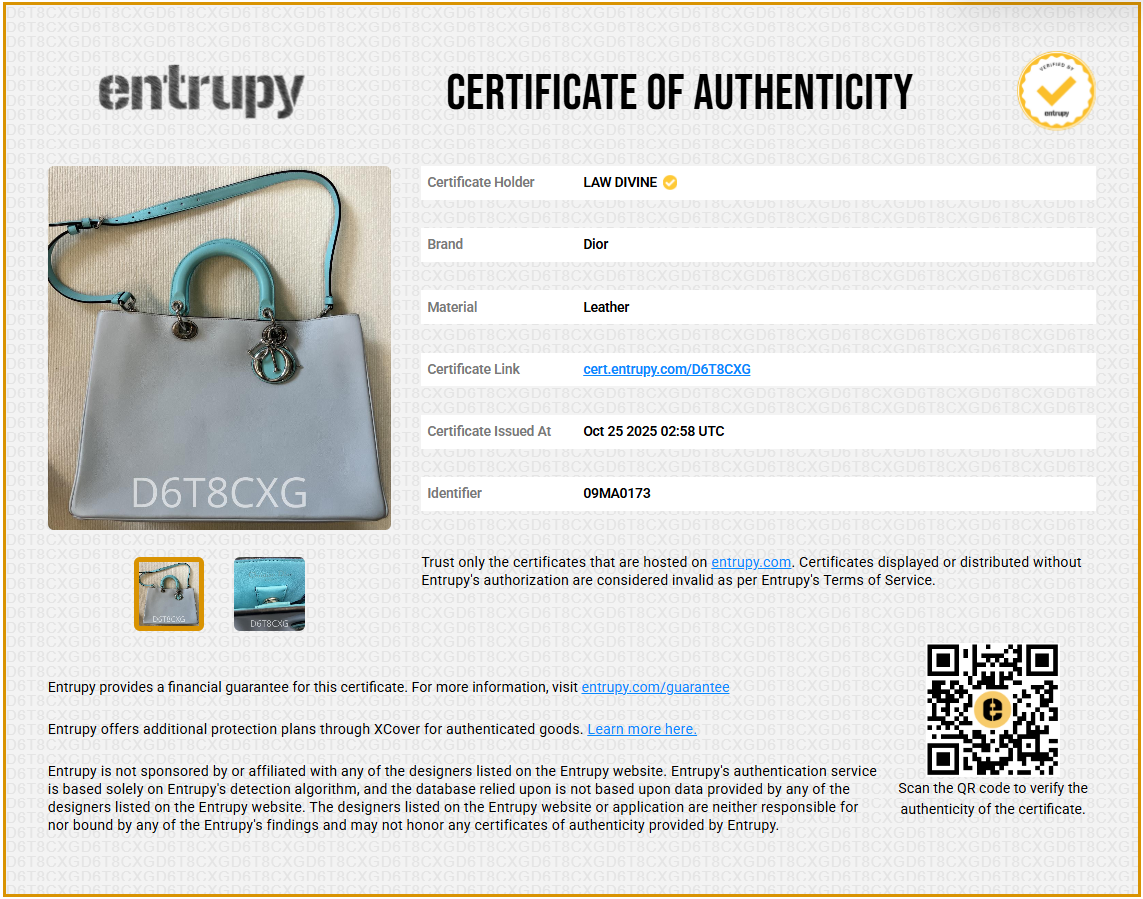 Leather Diorissimo Large