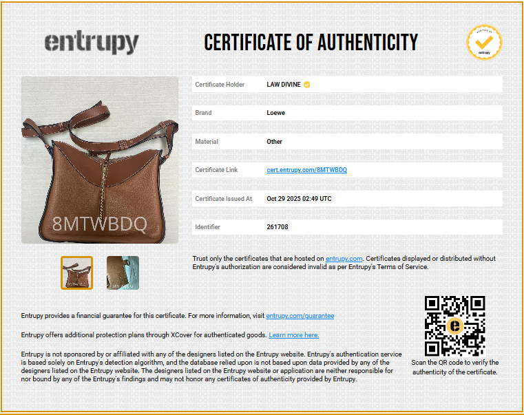 Hammock Bag Leather Small