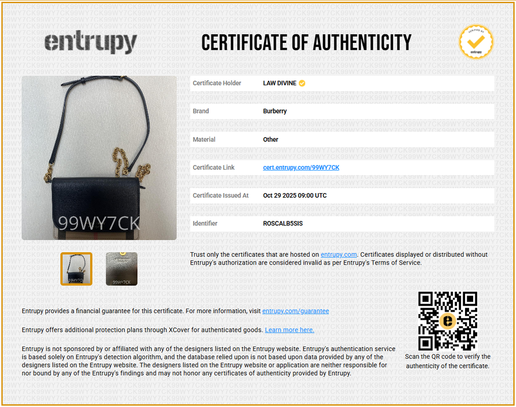 House Check Messenger Bag