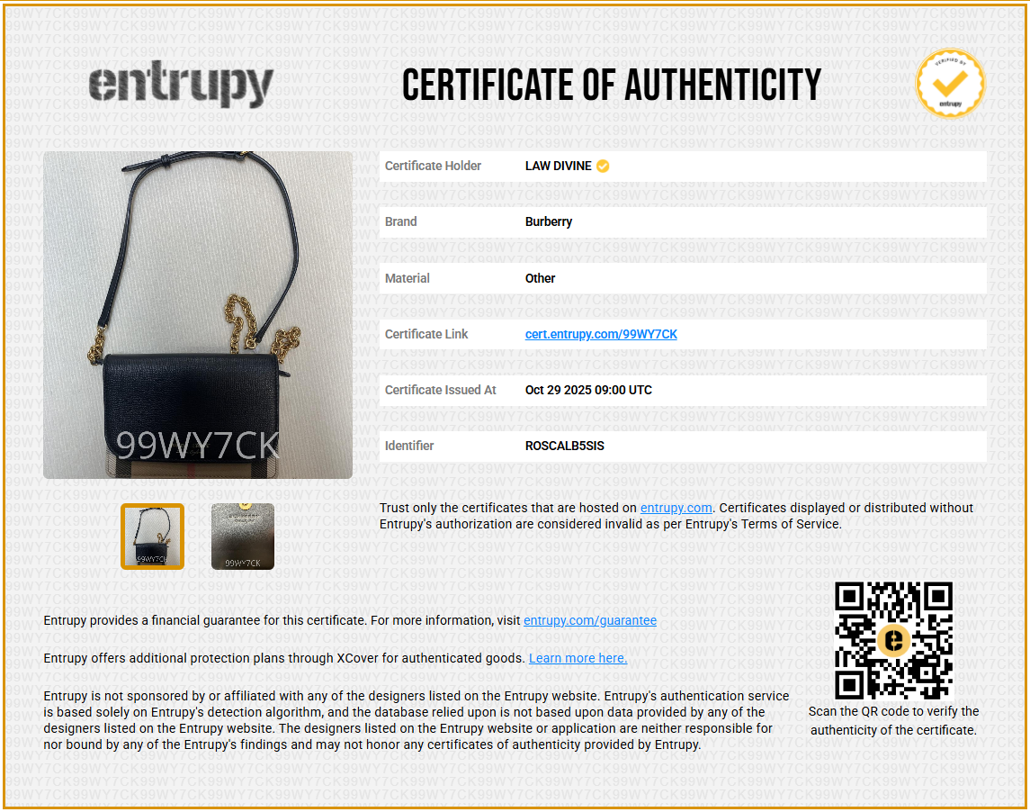 House Check Messenger Bag