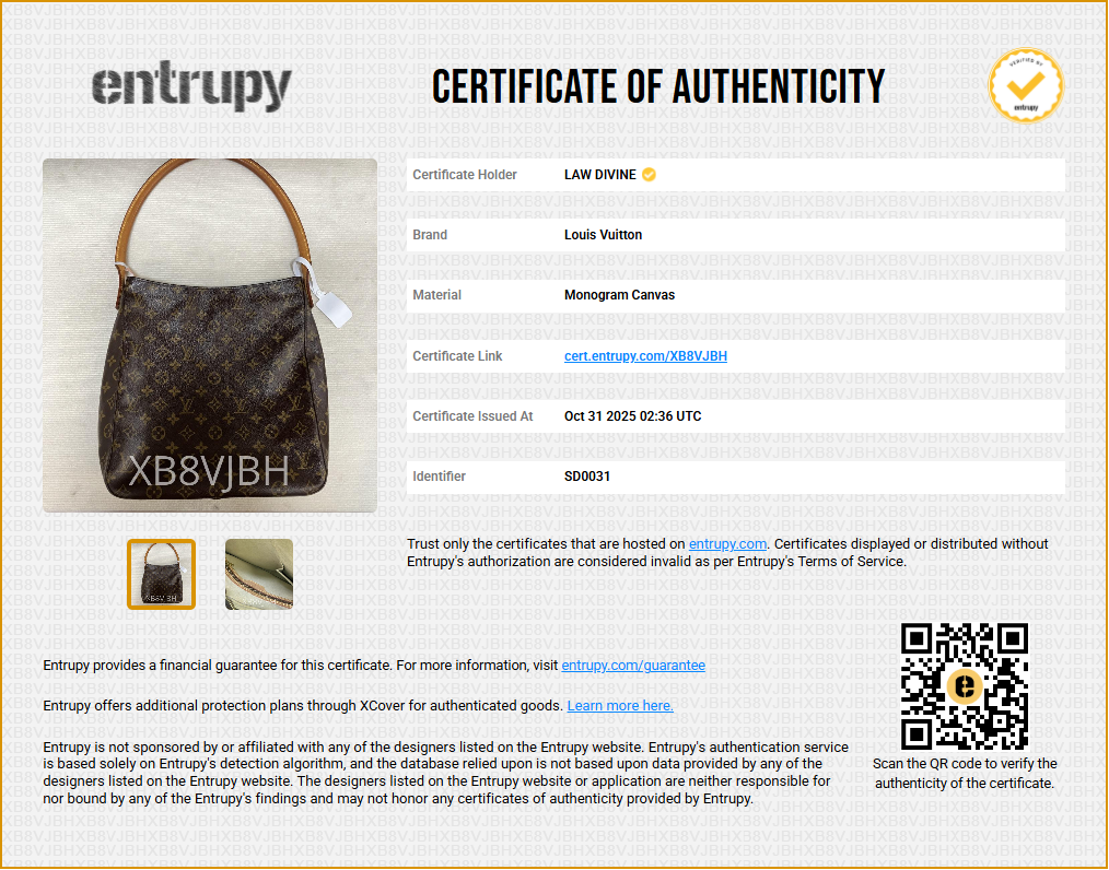 LV Monogram Looping GM Vintage