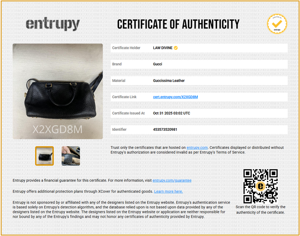 Signature Boston Bag Guccissima Leather Medium