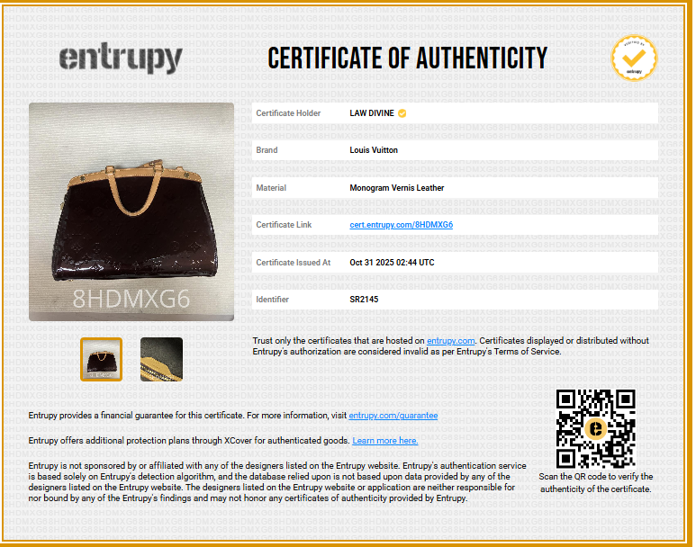 Brea Handbag Monogram Vernis GM