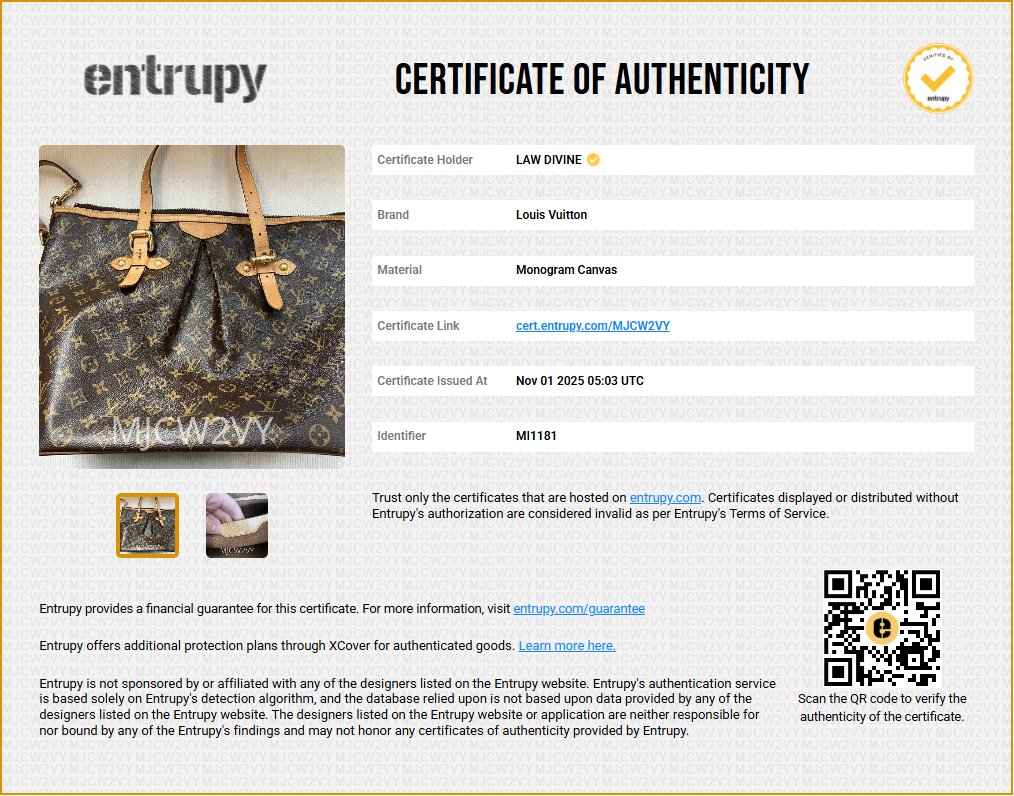 Palermo Handbag Monogram Canvas GM