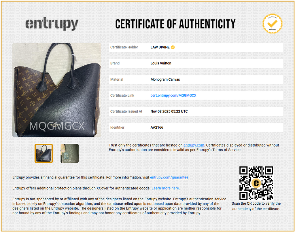 Kimono Handbag Monogram Canvas and Leather MM