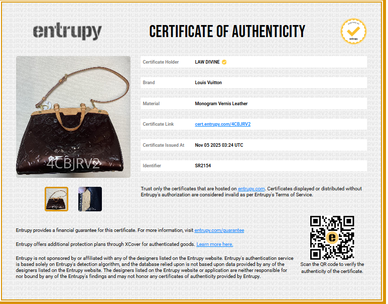 Brea Handbag Monogram Vernis MM