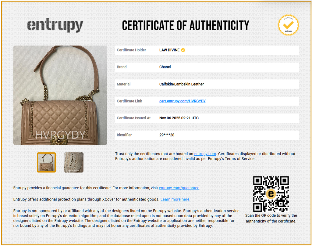 2017 Medium Jacket Flap Boy Bag