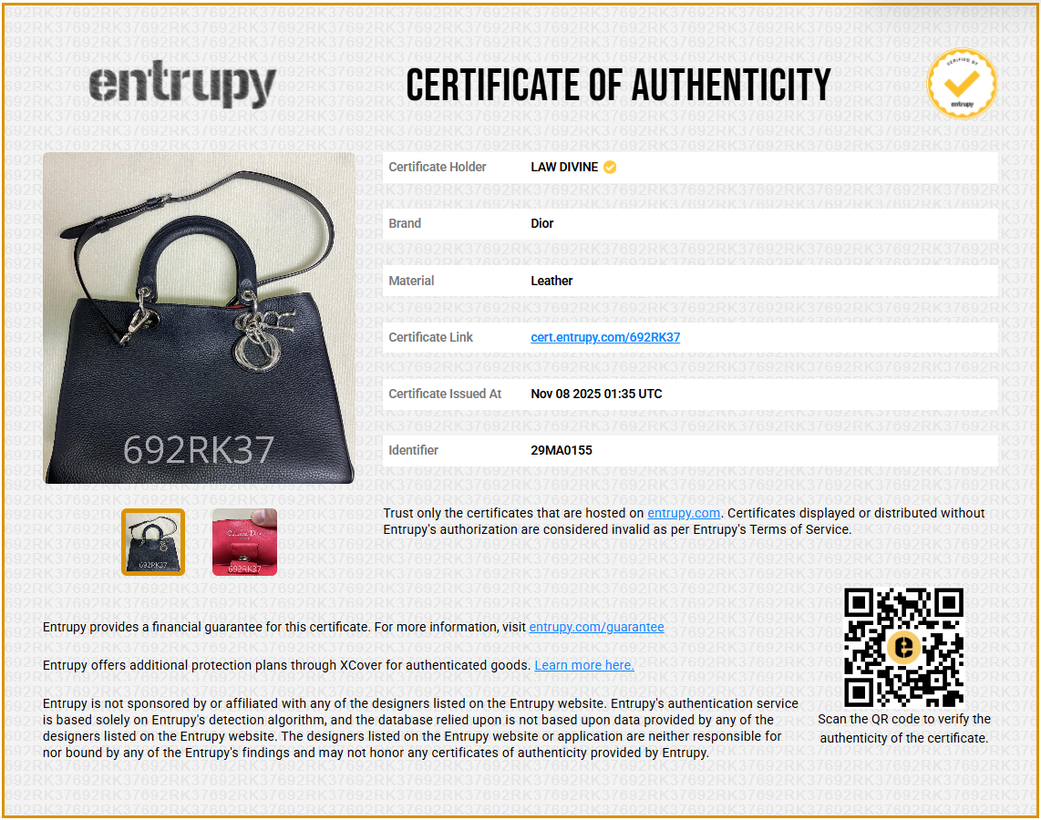 Leather Diorissimo Medium