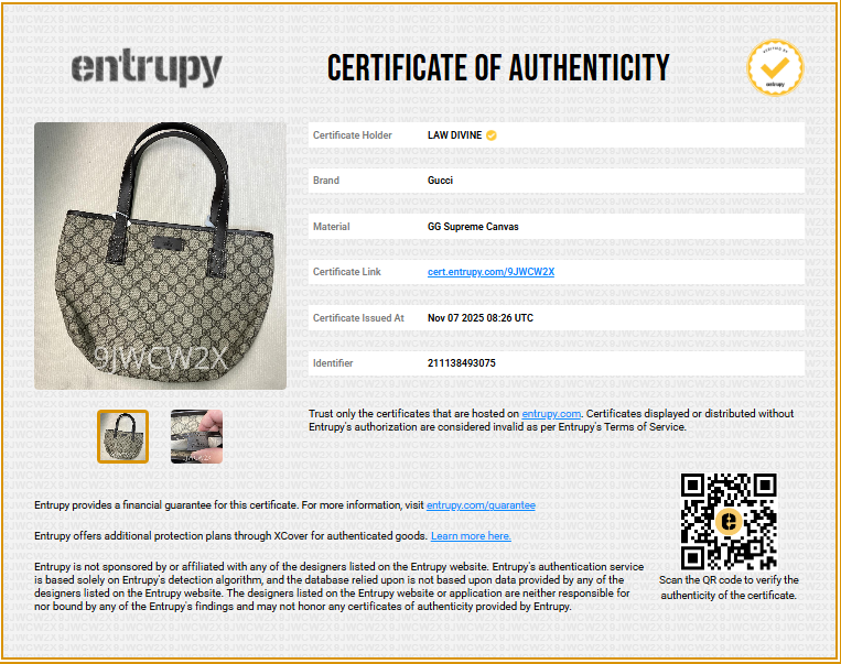 Plus Tote GG Coated Canvas Small