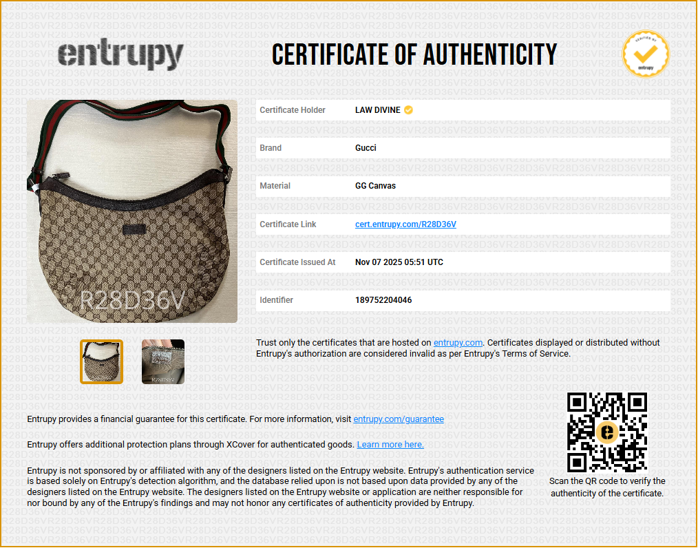 Saddle Zip Messenger Bag GG Canvas Medium