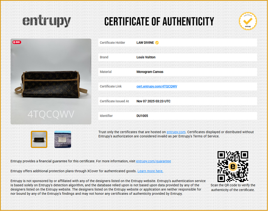 Monogram Popincourt Long Shoulder Bag B11852