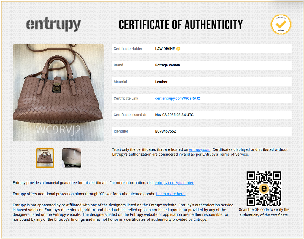 Dark Pink Intrecciato Woven Nappa Leather Roma Tote Bag