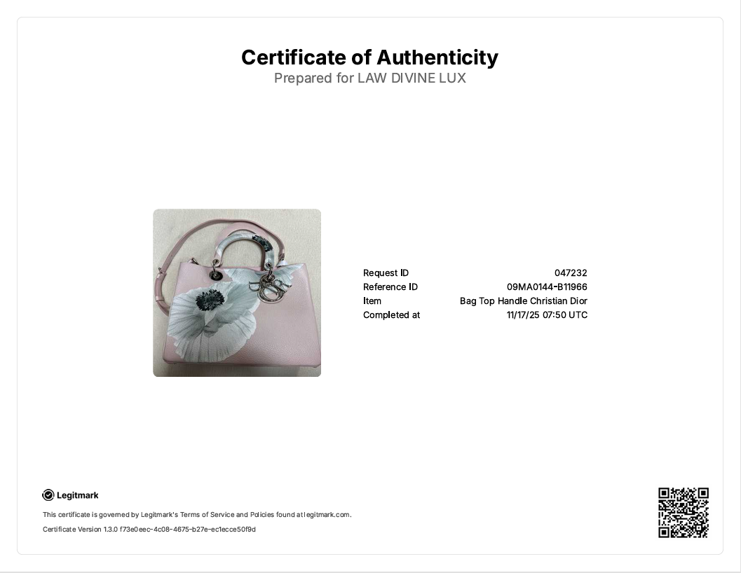 Dior Pink Floral Print Leather Medium Diorissimo Shopper Tote