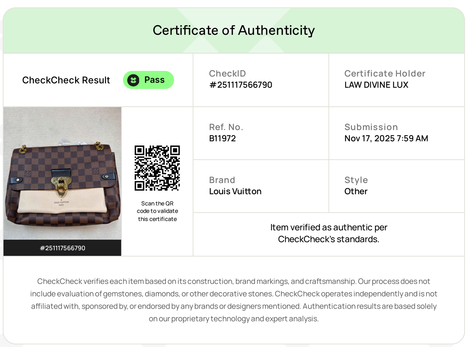 Damier Ebene Vavin PM