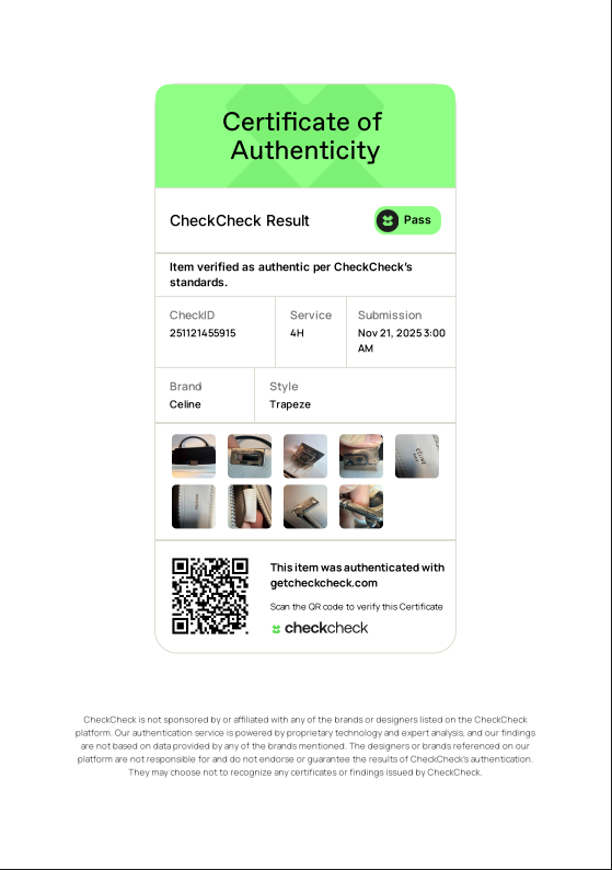 Leather Trapeze Medium