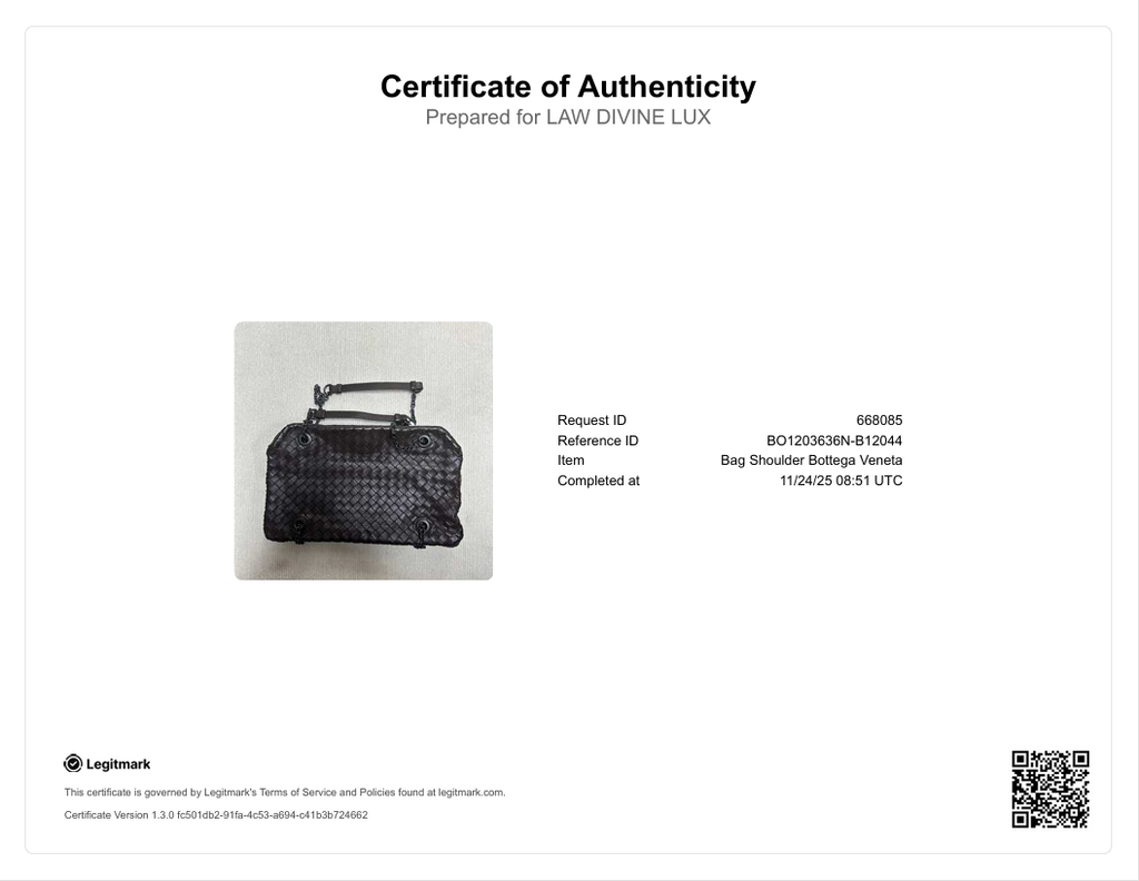 Duo Bag Intrecciato Grosgrain