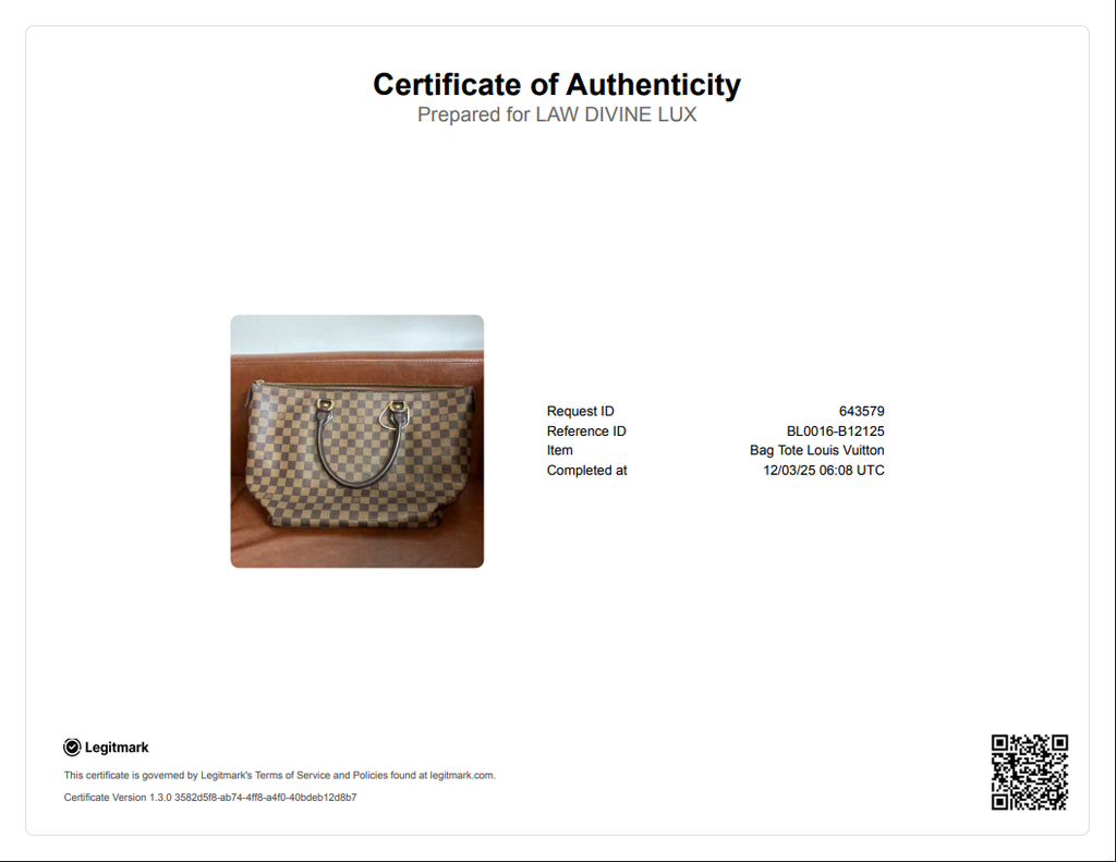 Damier Canvas Saleya MM Bag B12125