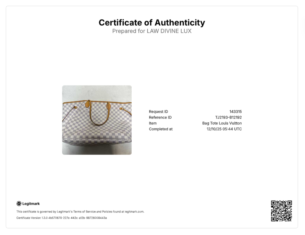 Damier Azur Neverfull GM B12192