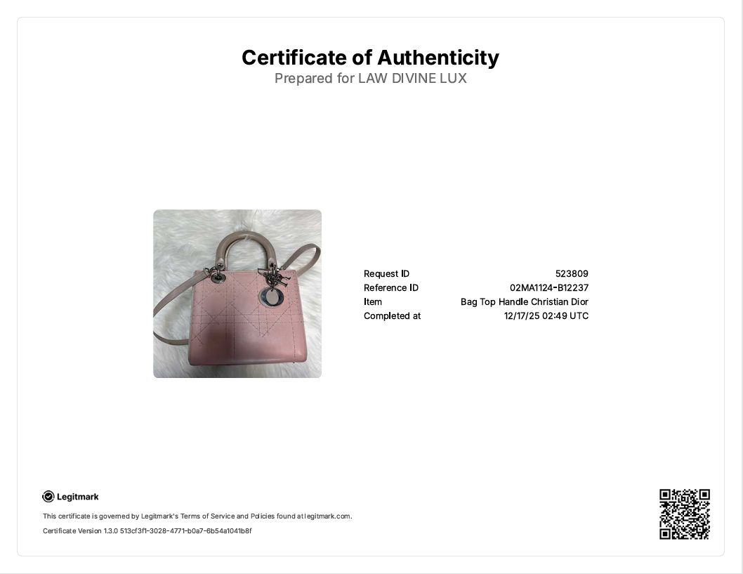 Rosa Mittel Bicolor Lammleder Macrocannage Genäht Lady Dior Pink B12237