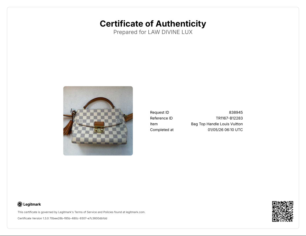 Damier Azur Canvas Croisette Bag B12283