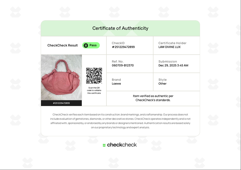 Pink Leather Aire Shoulder Bag