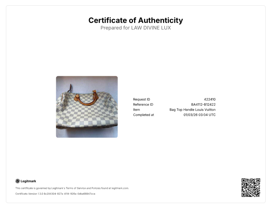 Speedy Handbag Damier 30 B12422