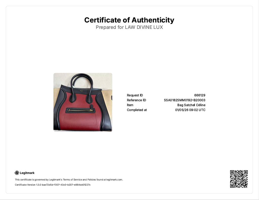 Leather Tote Mini B20003