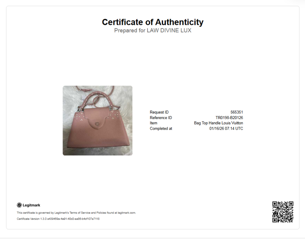 Capucines Handbag Limited Edition Sweet Brogues Leather PM B20126