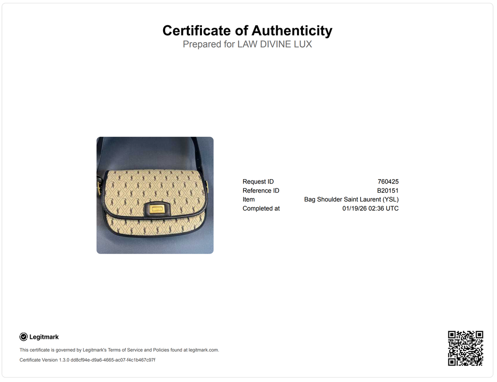 Flap Satchel Monogram All Over Canvas and Leather B20151